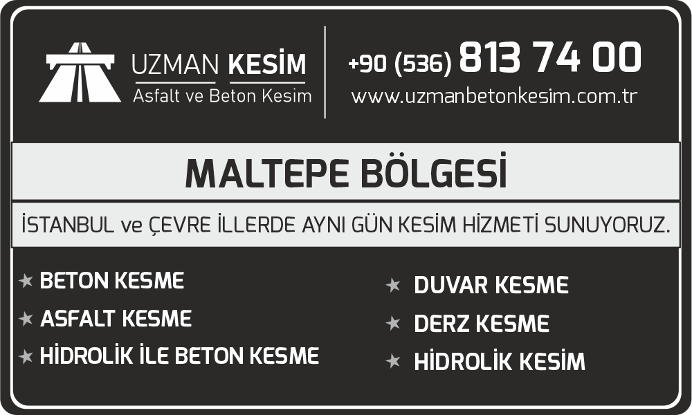 Maltepe Beton Asfalt Kesme Derz Kesme ve Hidrolik Duvar Kesim